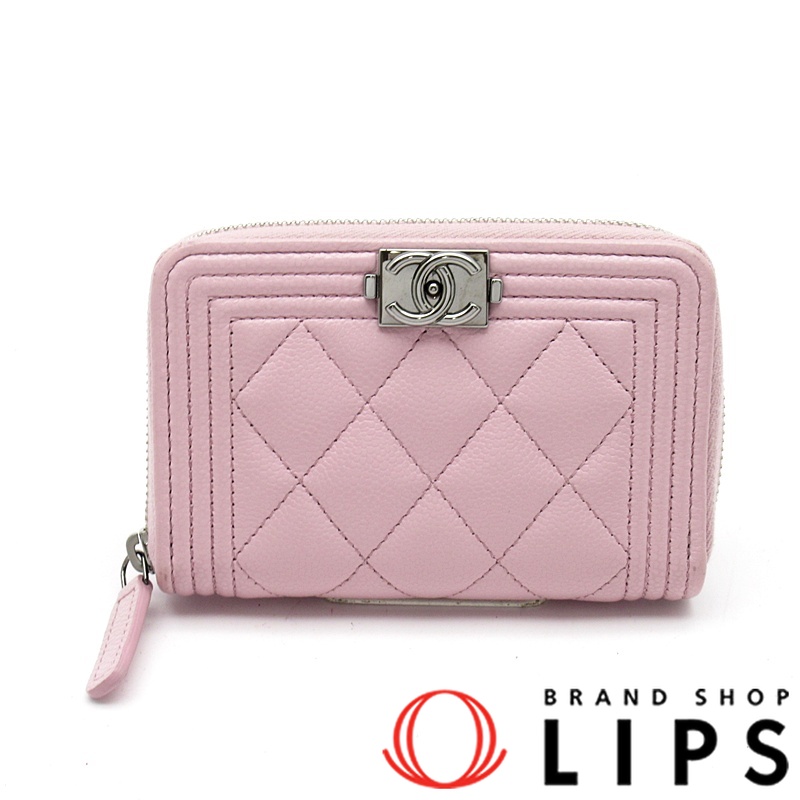 ボーイシャネル ジップコインパース