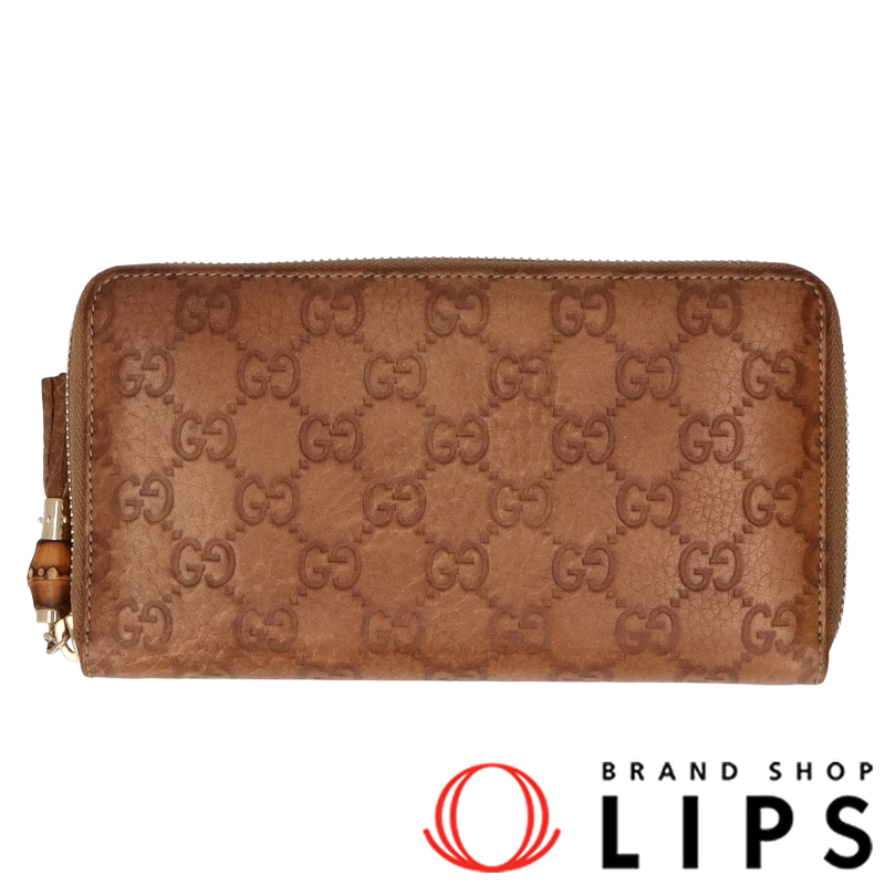 バンブー フルファスナー長財布