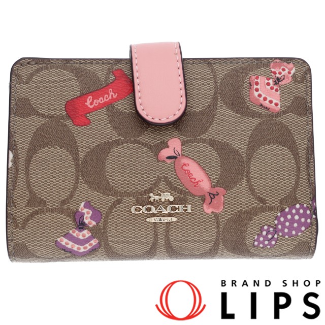 キャンディープリント二つ折り財布