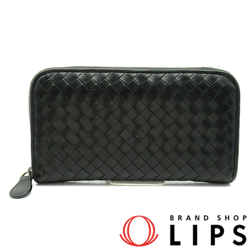 イントレチャート フルファスナー長財布　