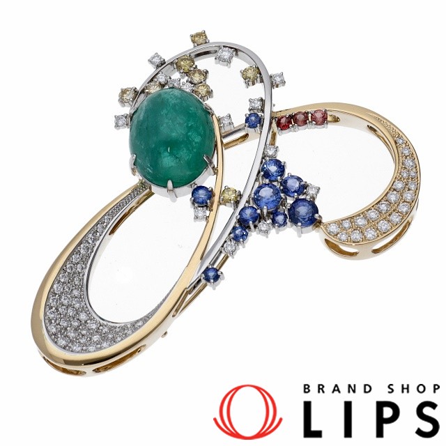 マルチダイヤブローチ