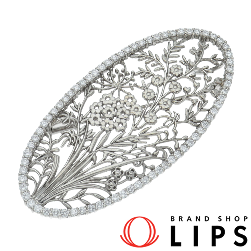 ダイヤブローチ