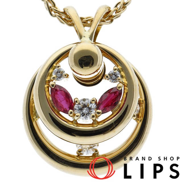 ルビーダイヤネックレス