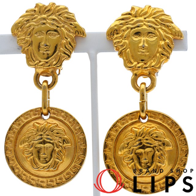 メデューサ 2連イヤリング