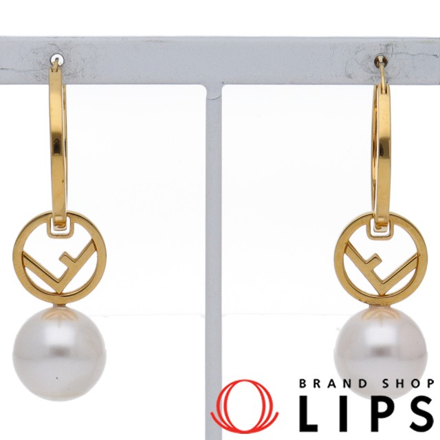 エフ イズ フェンディ フェイクパールピアス