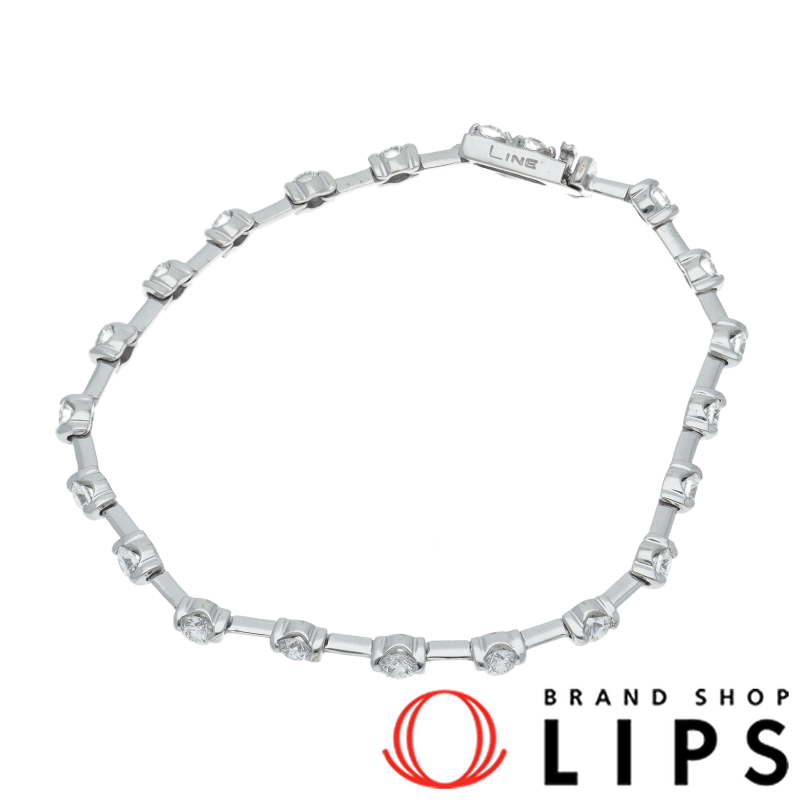 LINE ダイヤブレスレット