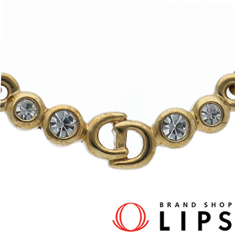 ラインストーン ネックレス