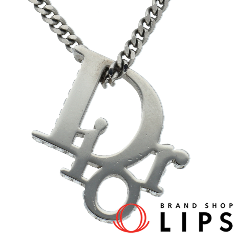 オブリーク ロゴネックレス