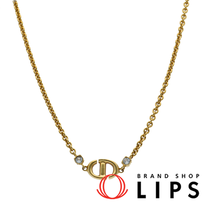 CD NAVY ネックレス