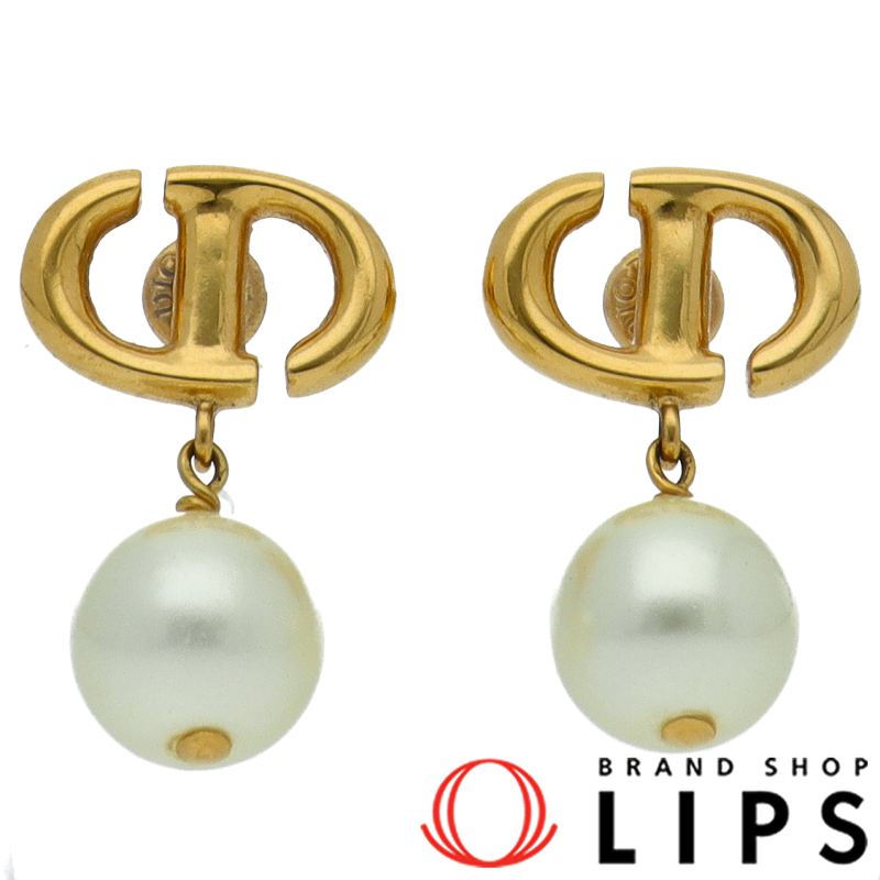 フェイクパールピアス