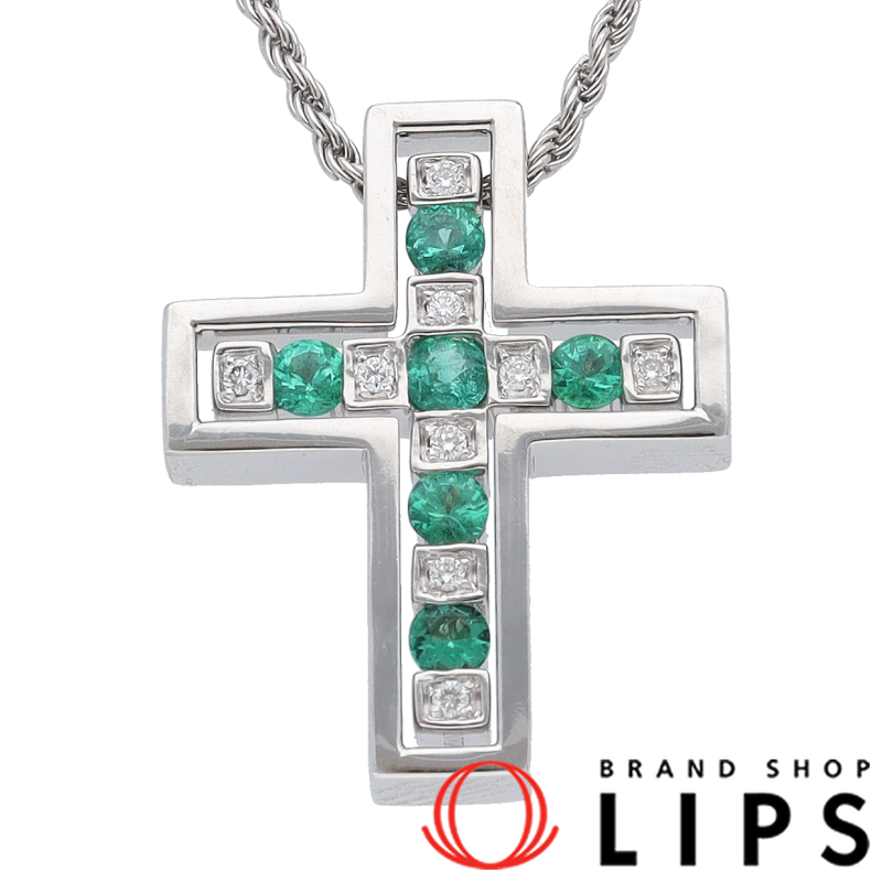 ベルエポック ダイヤエメラルドネックレス