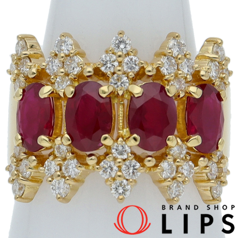 ルビーダイヤリング