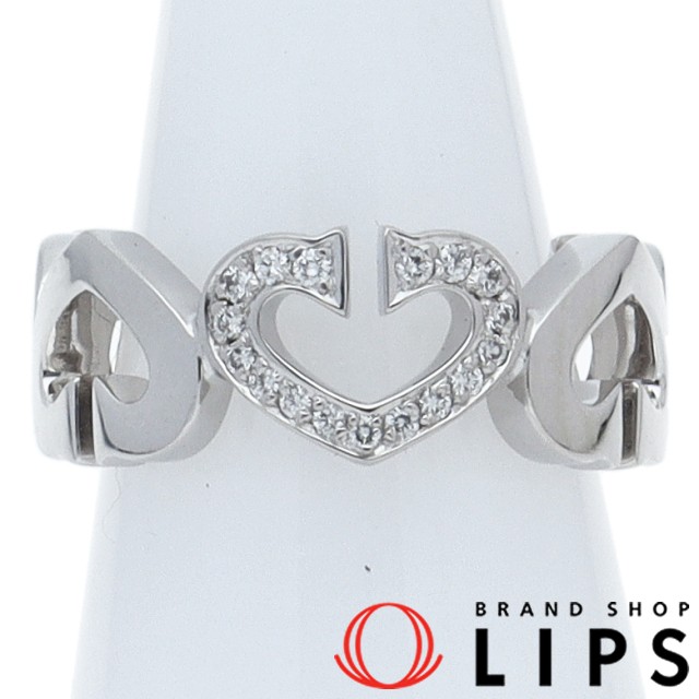 Cハートダイヤリング