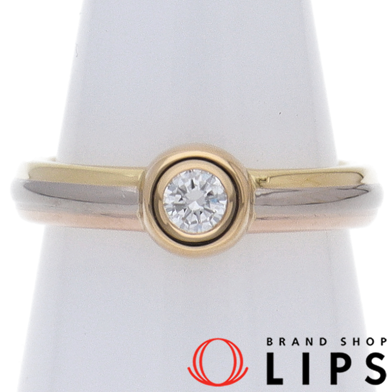 モノストーンダイヤリング