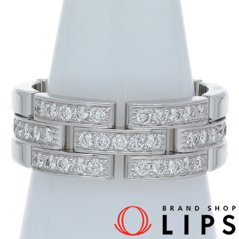 マイヨンパンテールリング ハーフダイヤ