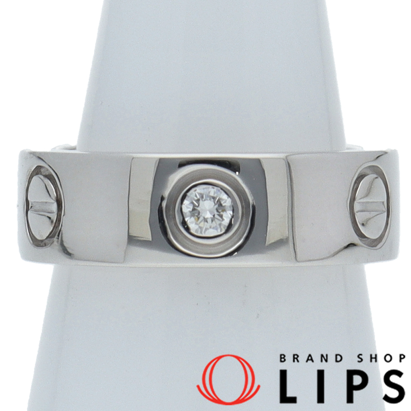 ラブリングハーフダイヤ　