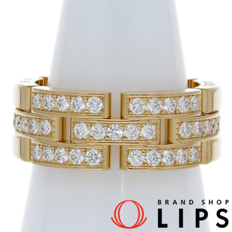 マイヨンパンテールリング ハーフダイヤ