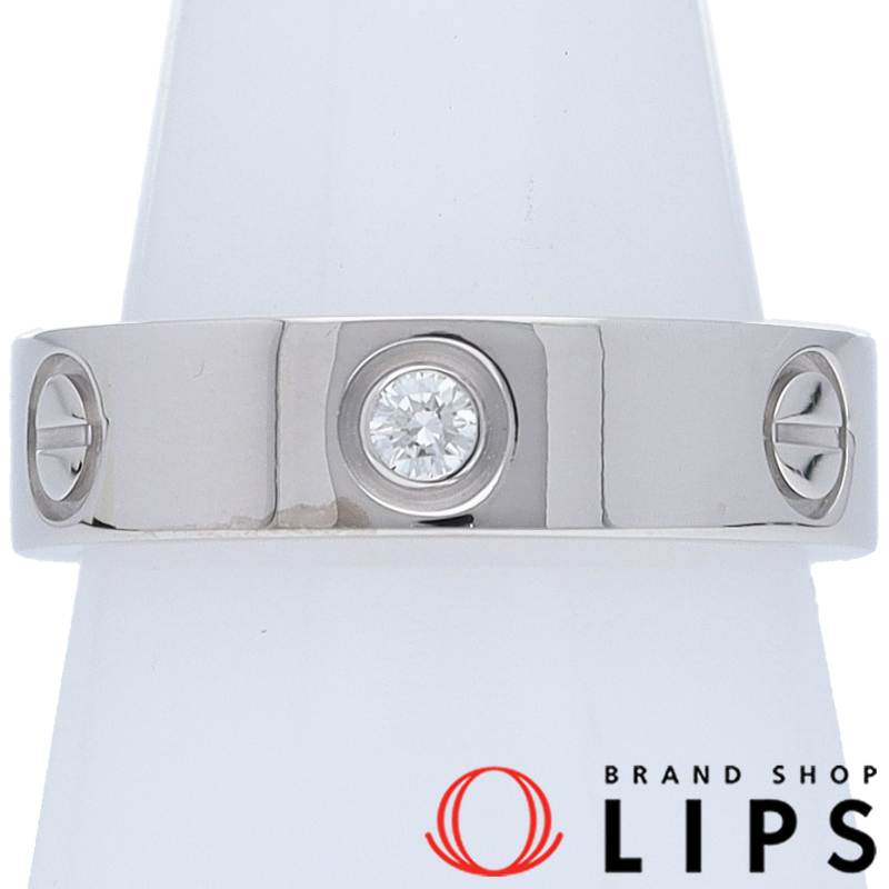 ラブリングハーフダイヤ　