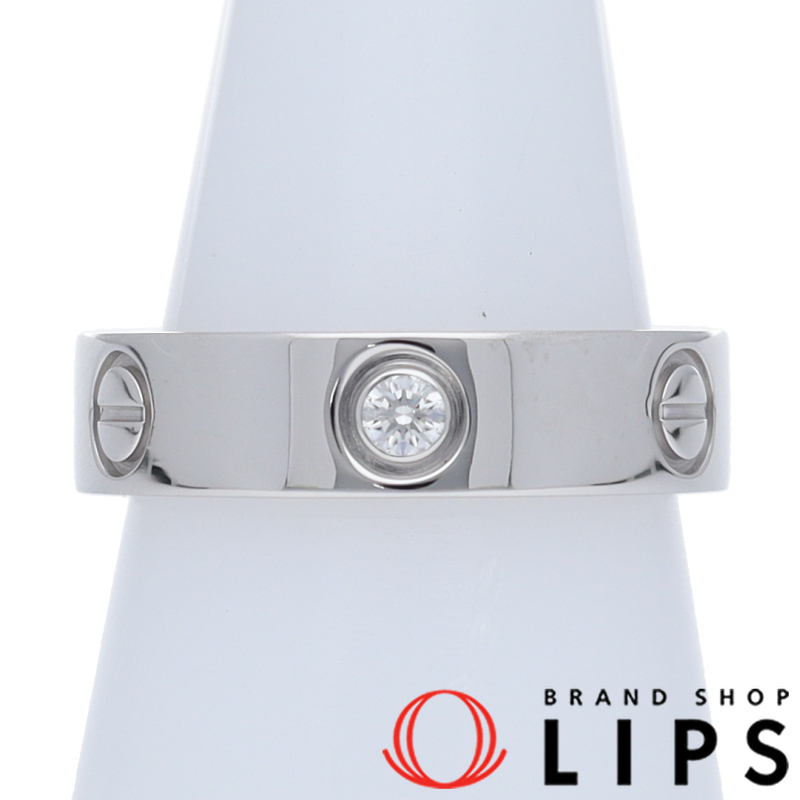 ラブリングハーフダイヤ　