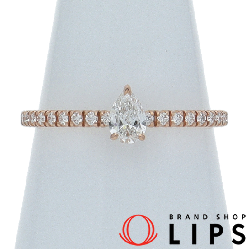 エタンセルドゥカルティエ ペアシェイプダイヤリング