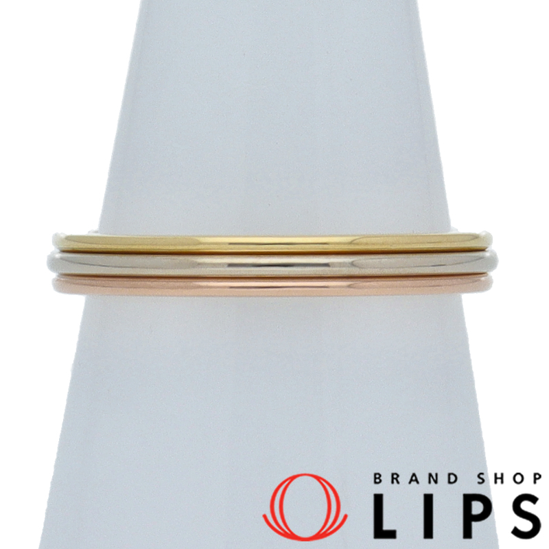 スリーゴールドウェディングリング