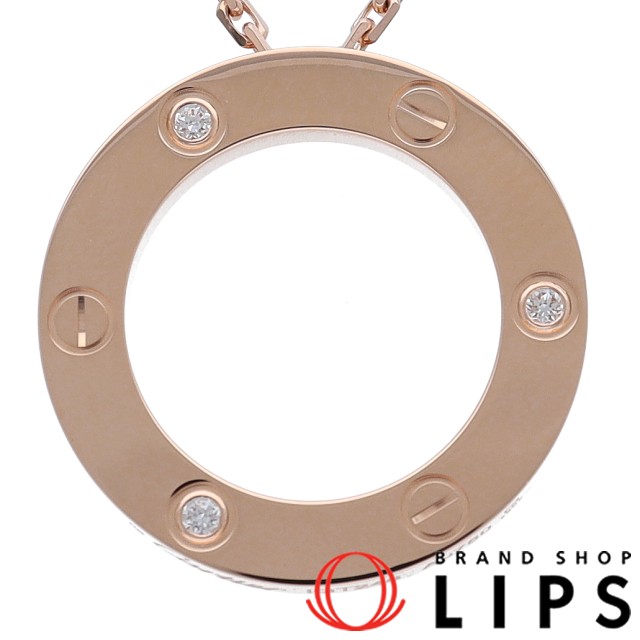 ラブサークル3Pダイヤネックレス