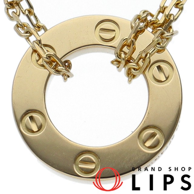 ラブサークル2Pダイヤネックレス