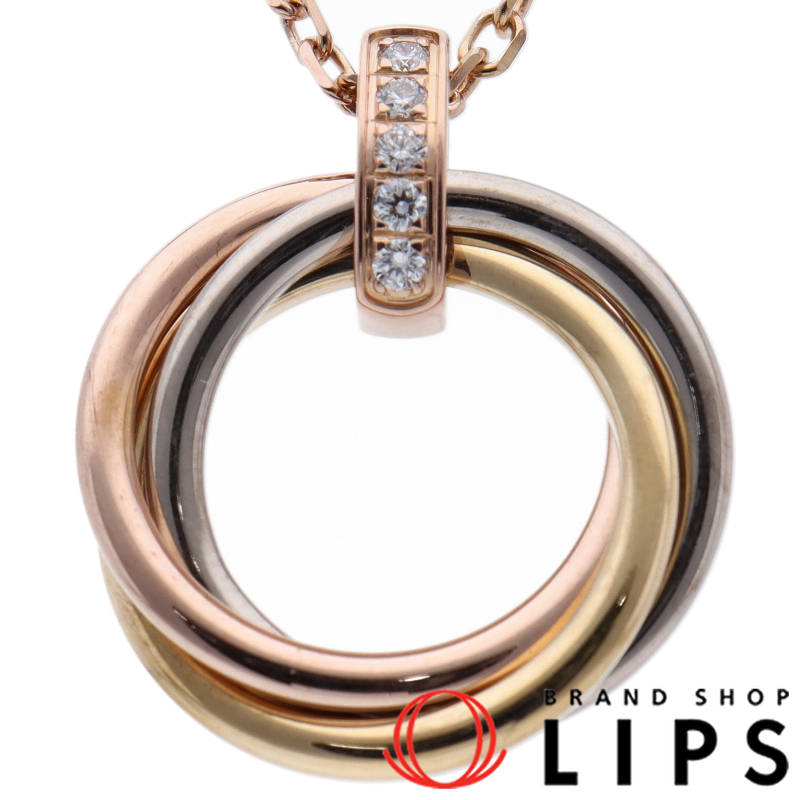 トリニティネックレス5Pダイヤ
