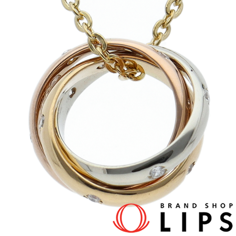 トリニティネックレス 15Pダイヤ