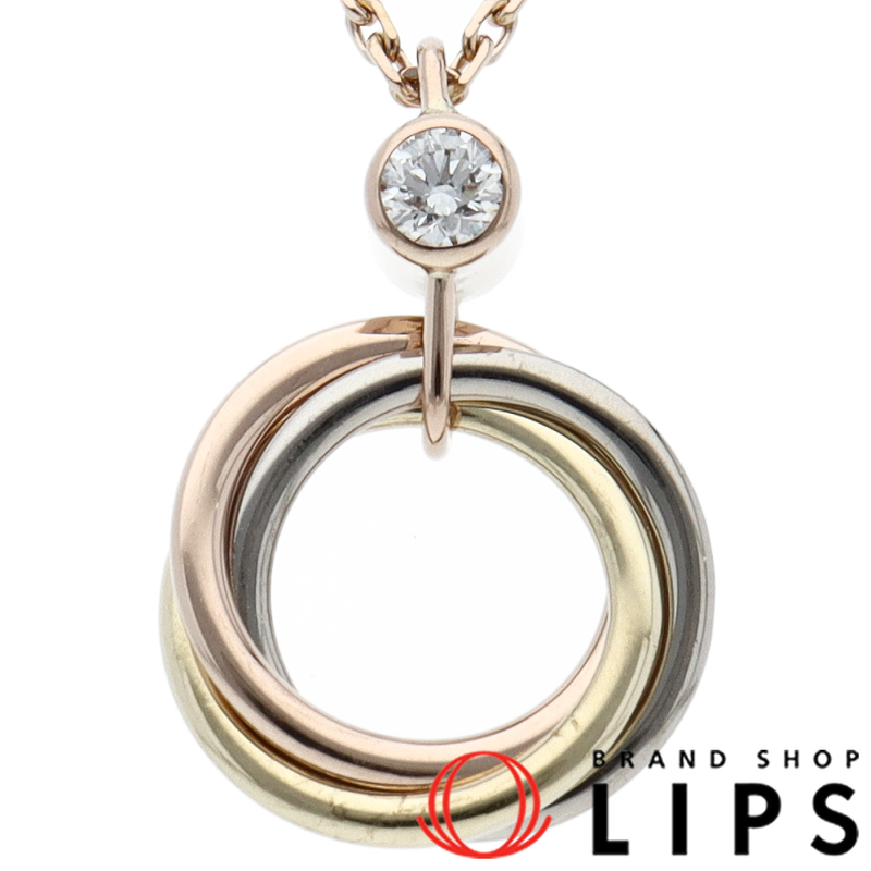 トリニティ1Pダイヤネックレス