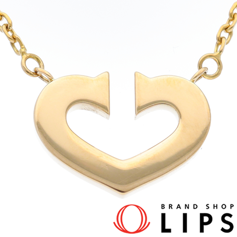 Cハートネックレス