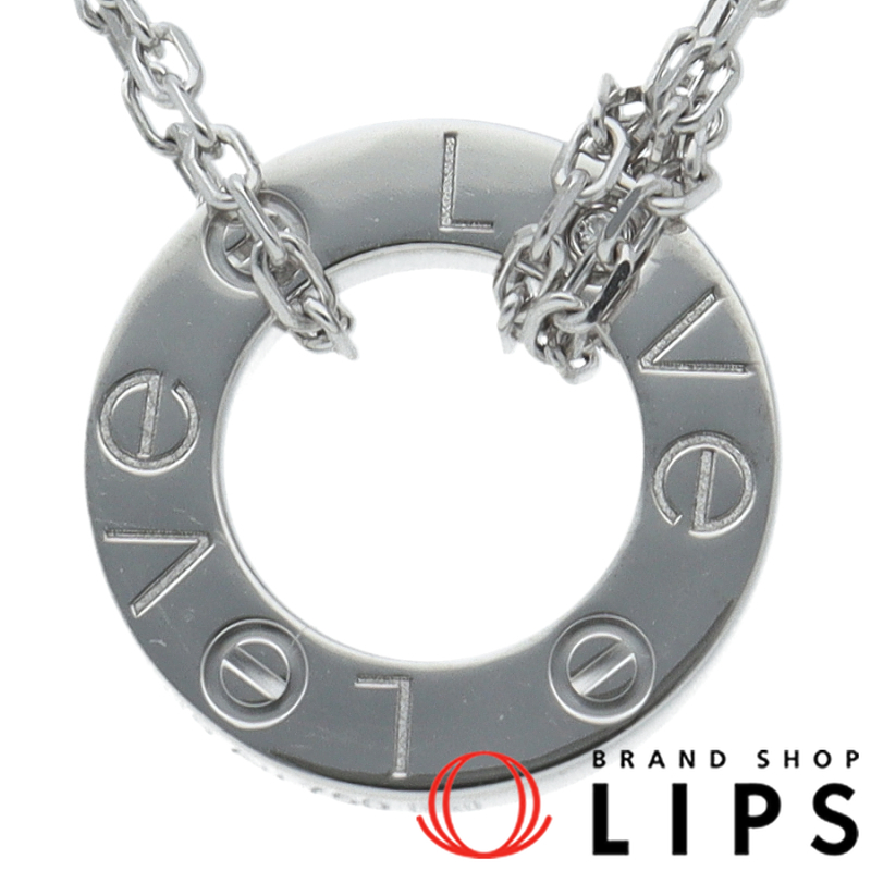 ラブサークル2Pダイヤネックレス