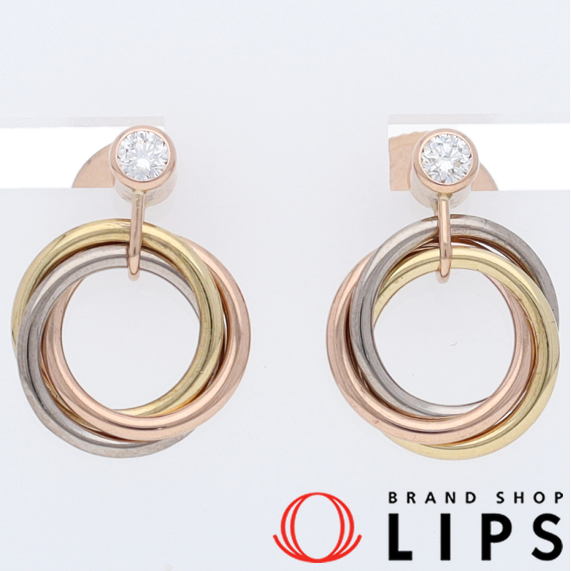 トリニティピアス2Pダイヤ