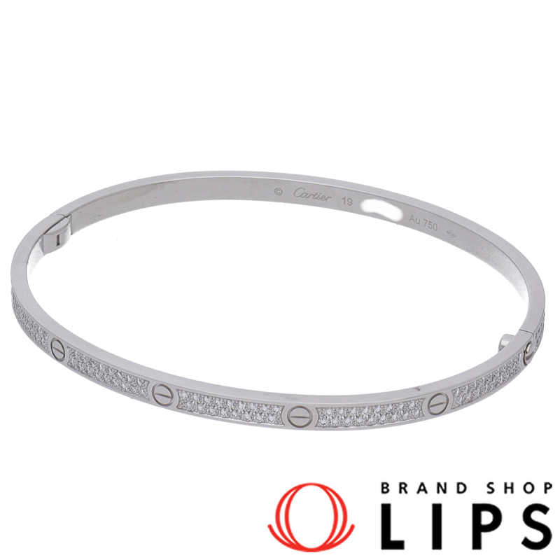 ラブブレスレットSM パヴェダイヤ 現行品