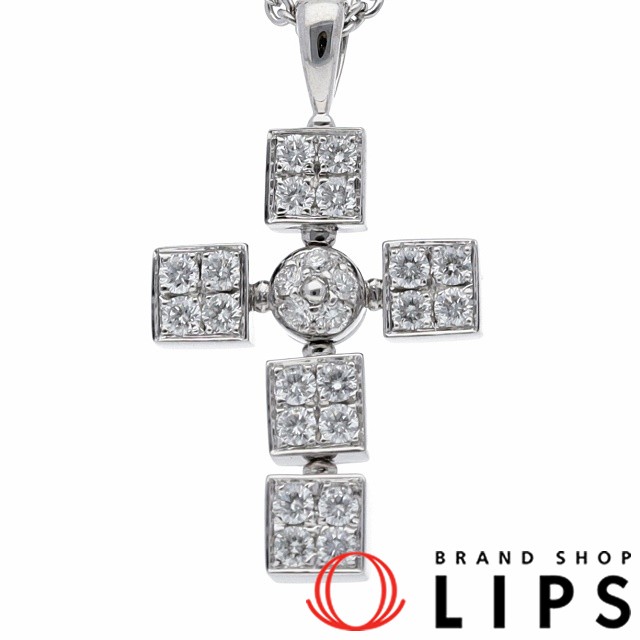 ルチア ラテンクロスダイヤネックレス