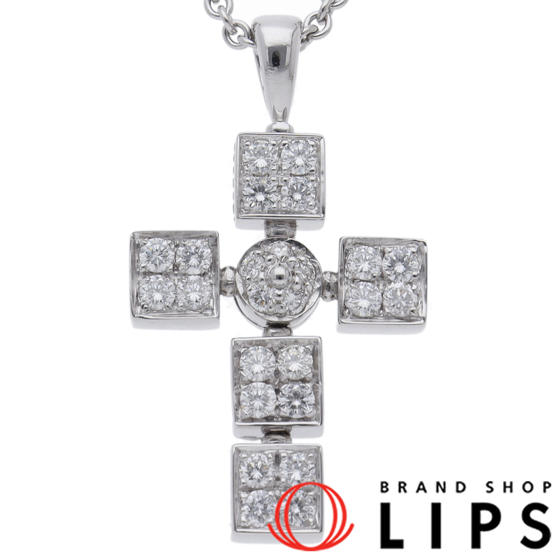 ルチア ラテンクロスダイヤネックレス