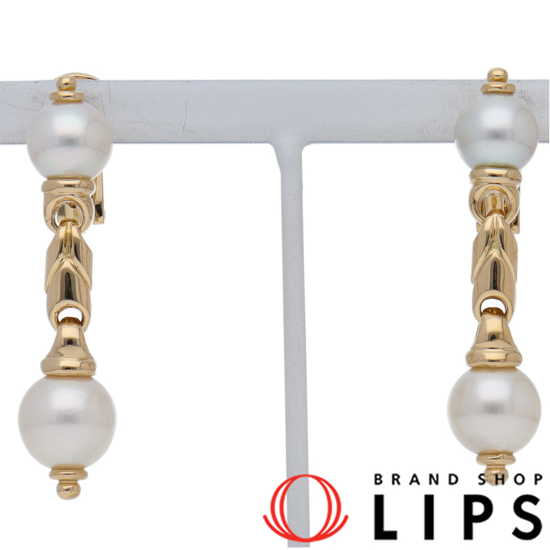 ドッピオクォーレパールピアス