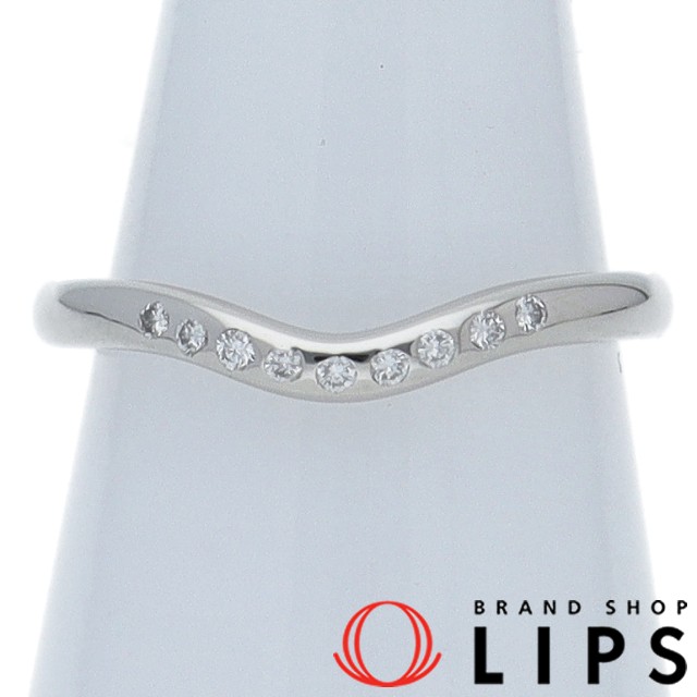 カーブドバンド9Pダイヤリング