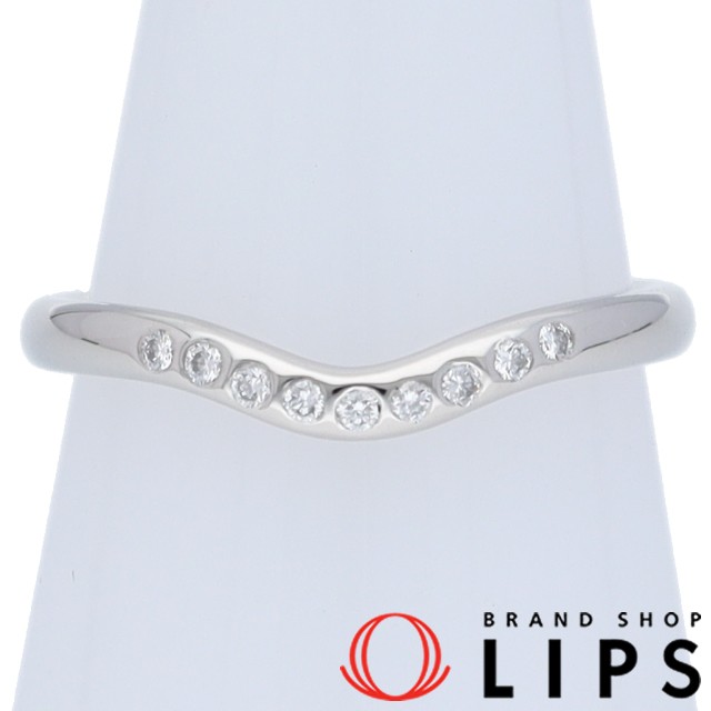 カーブドバンド9Pダイヤリング