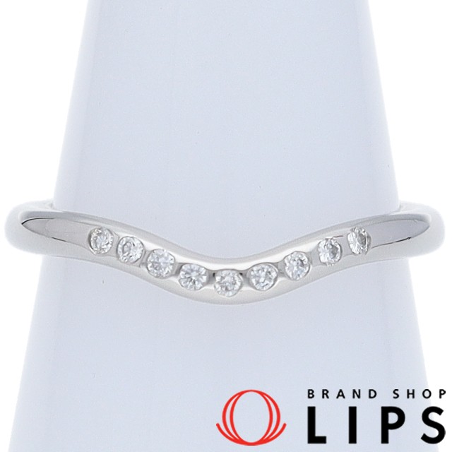 カーブドバンド9Pダイヤリング