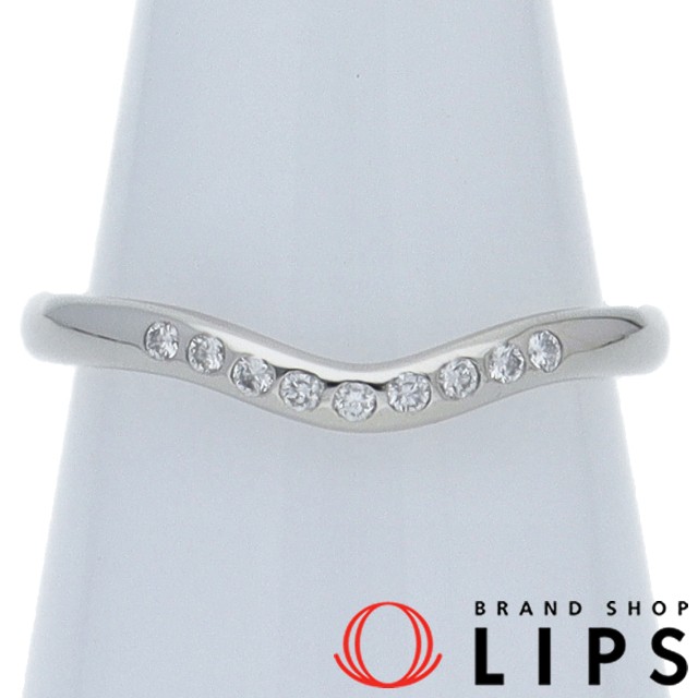 カーブドバンド9Pダイヤリング