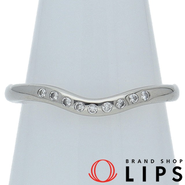 カーブドバンド9Pダイヤリング