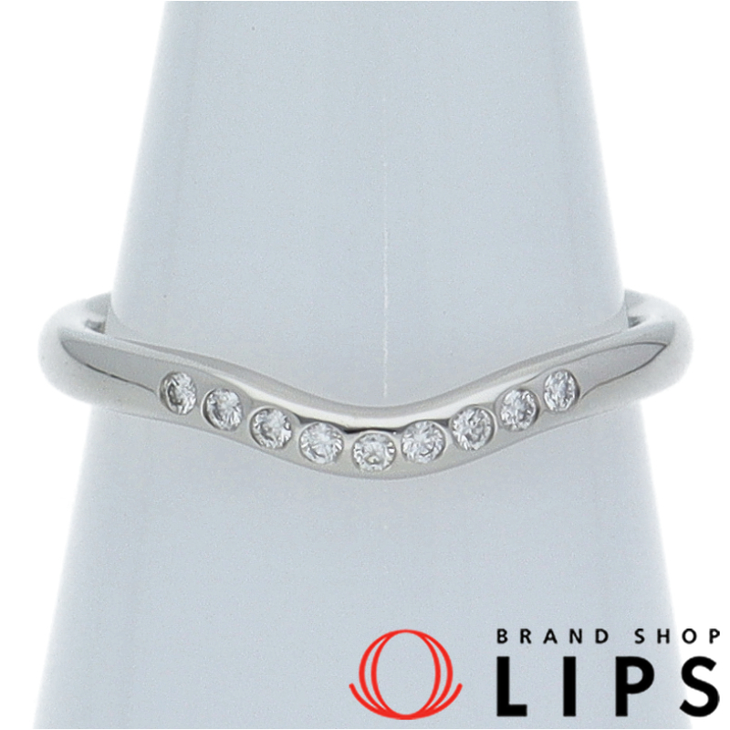 カーブドバンド9Pダイヤリング