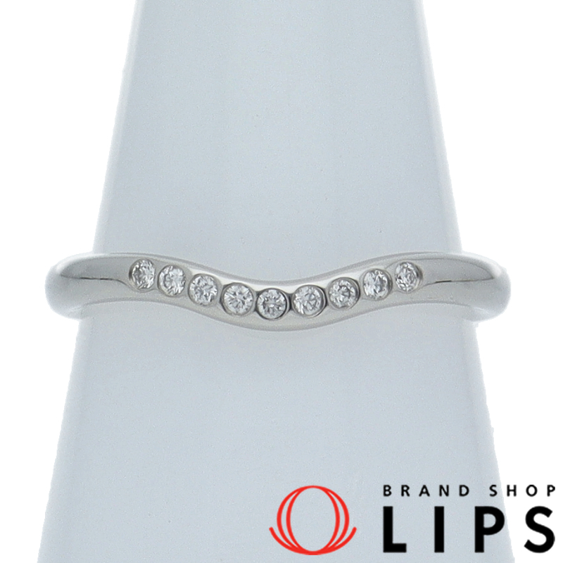 カーブドバンド9Pダイヤリング