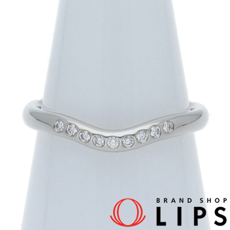 カーブドバンド9Pダイヤリング