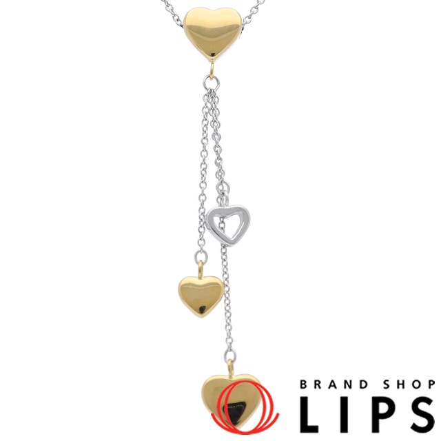 マルチハートドロップネックレス