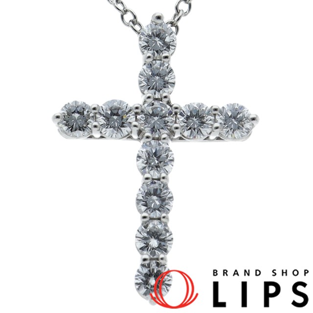 スモールクロスダイヤネックレス