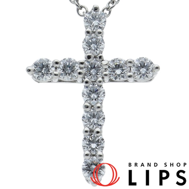 スモールクロスダイヤネックレス
