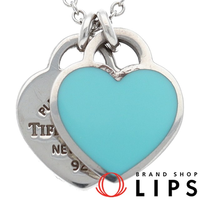 リターントゥミニダブルハートタグネックレス