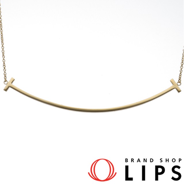 Tスマイル ラージ ネックレス